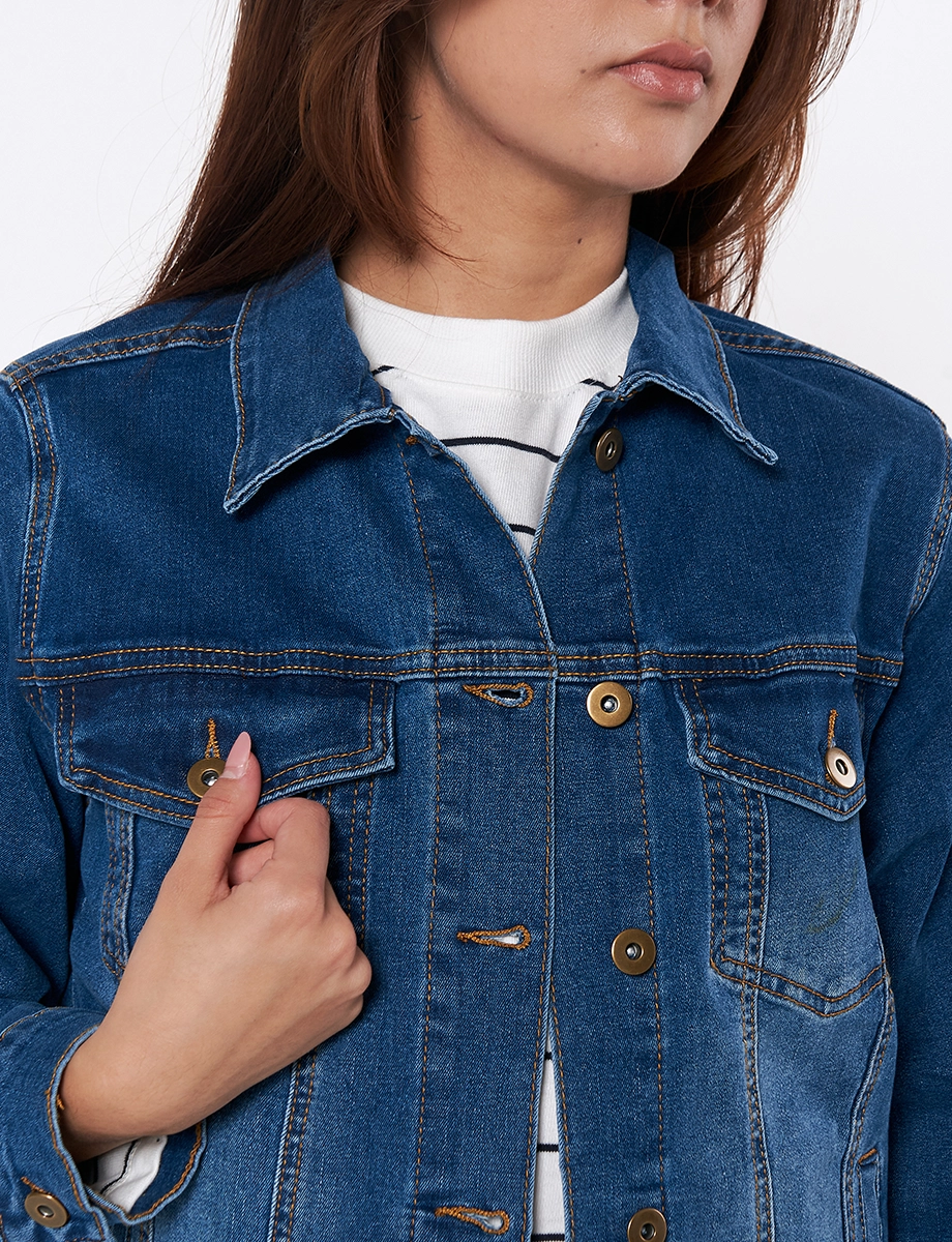 Chaqueta Denim Azul