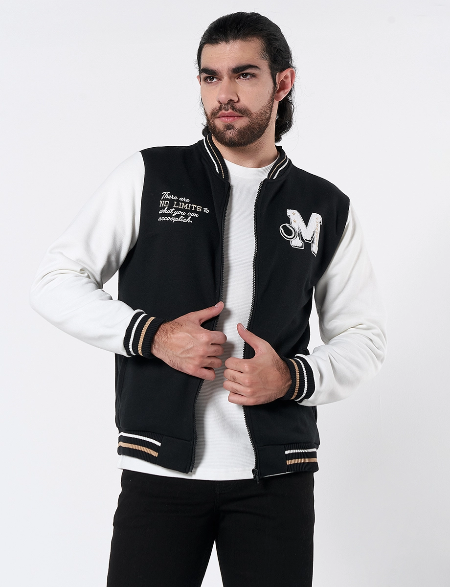 Chaqueta Parches Negro