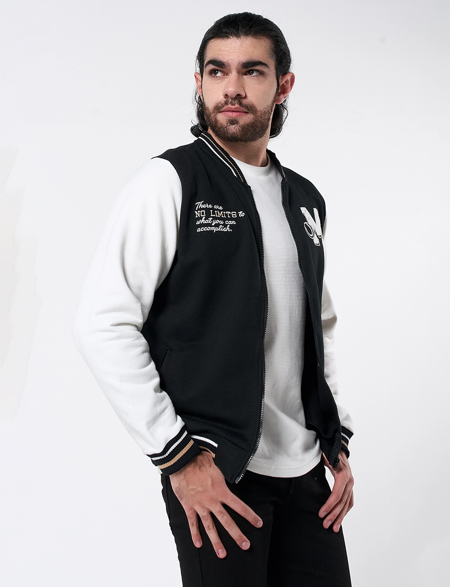 Chaqueta Parches Negro