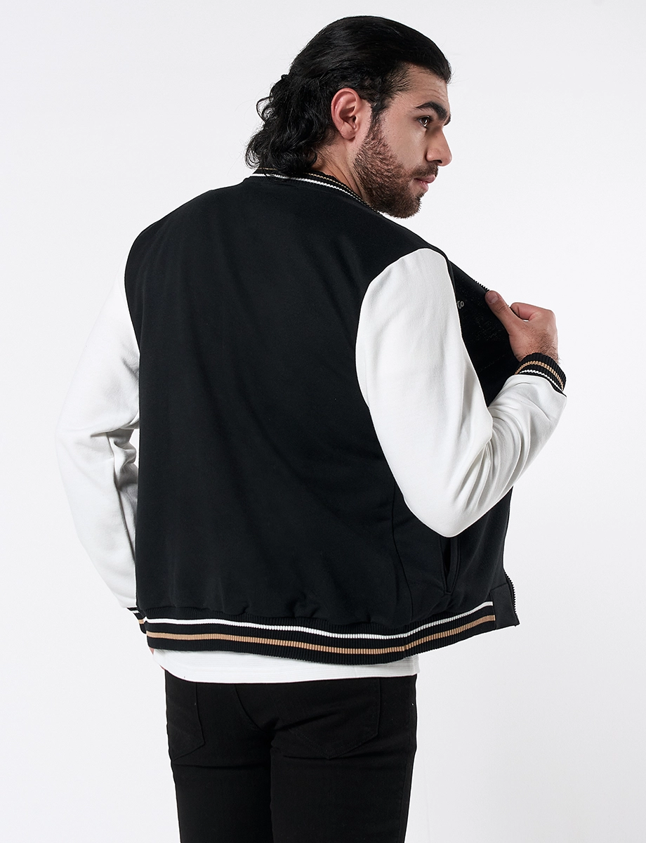 Chaqueta Parches Negro
