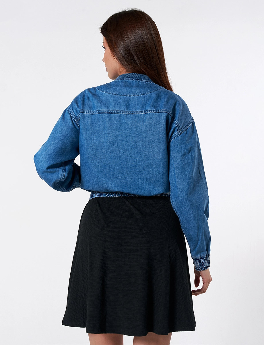 Chaqueta Jean Azul