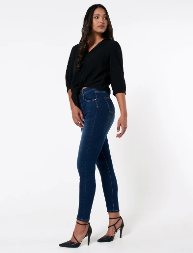 Jean Skinny Azul Oscuro