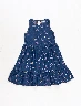 Vestido Denim Azul con Flores