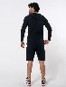 Bermuda Fleece Negra Hombre – Comodidad y calidez casual