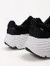 Sneaker con Cordones Negro