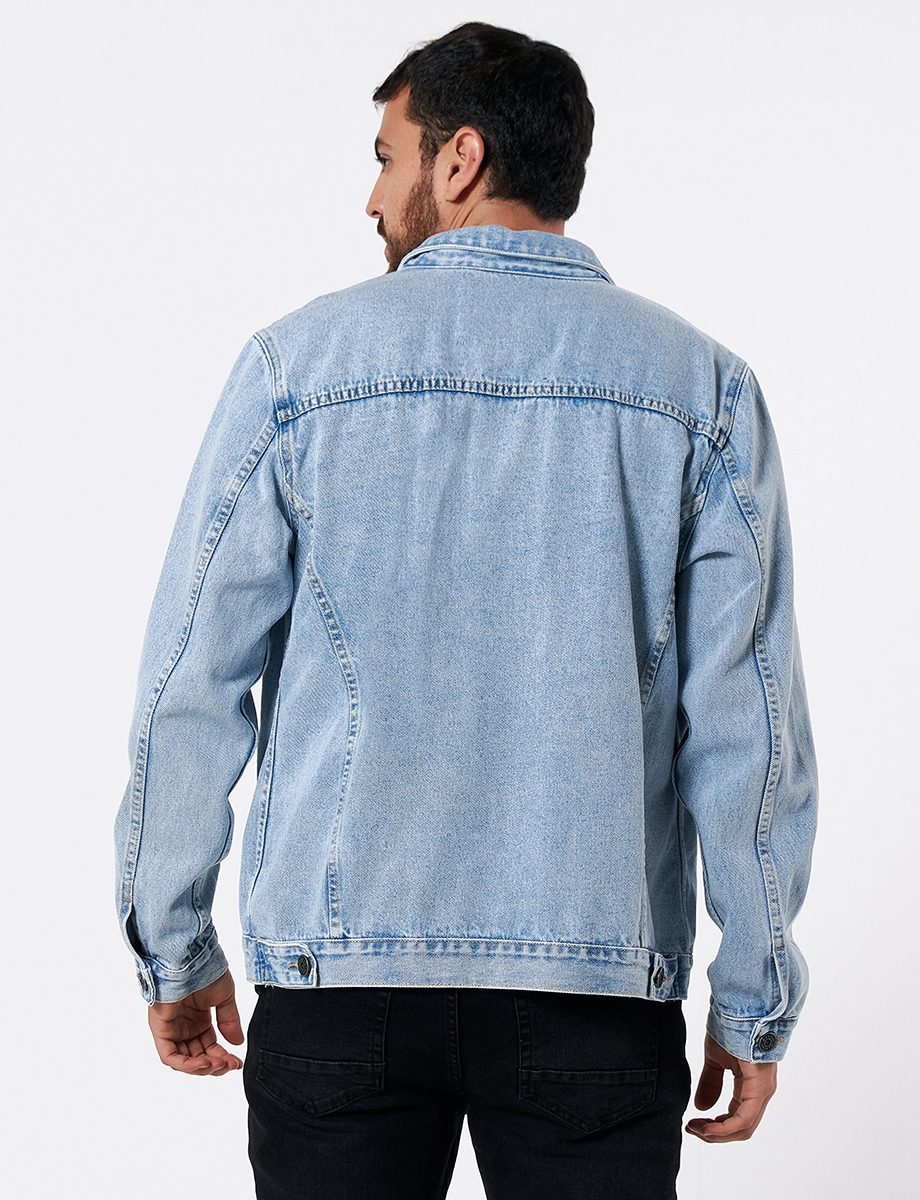 Chaqueta Jean Azul Claro