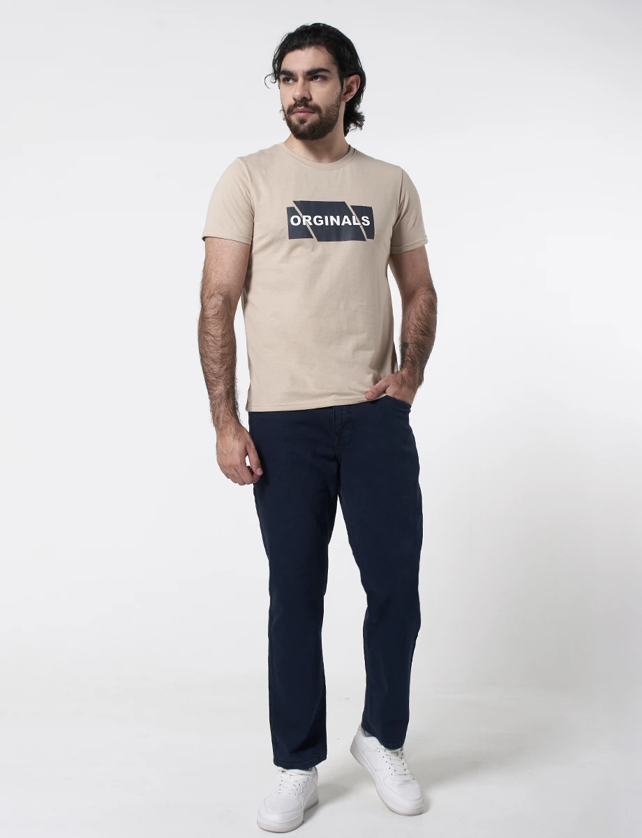 Pantalón Casual Azul Marino