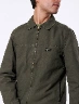 Chaqueta Bolsillos Verde Oliva Hombre – Diseño casual con estilo moderno