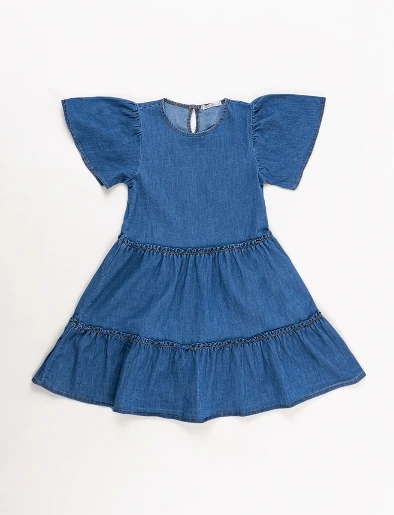 Vestido Jean Azul
