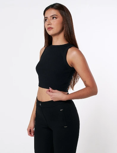 Top Corto Unicolor