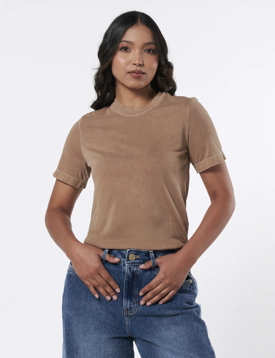 Camiseta Llana Unicolor