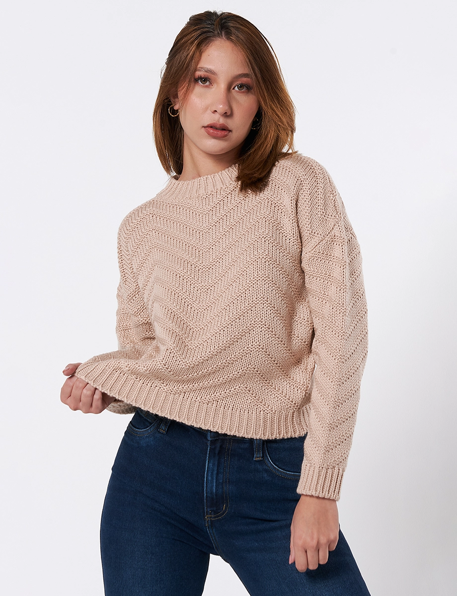 Sweater Textura Melón