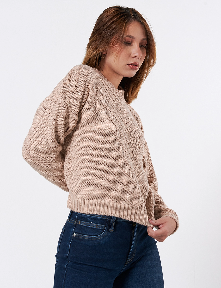 Sweater Textura Melón