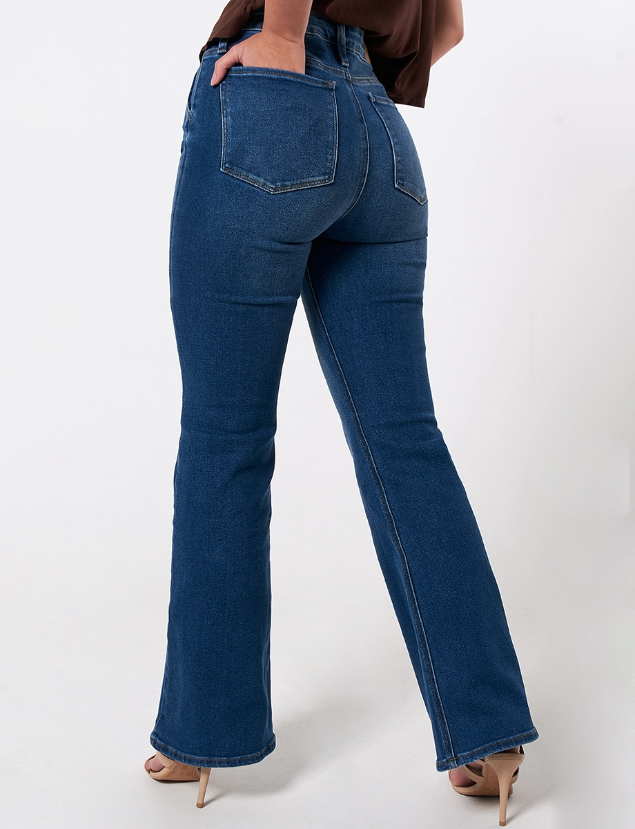 Jean Flare Azul