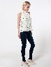 Jean Skinny Azul Oscuro Mujer – Silueta ajustada con acabado elegante