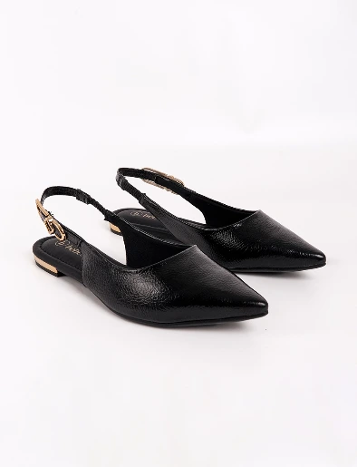 Ballerina Destalonada Negro | Bebecê