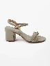 Sandalia Taco Verde Mujer – Altura elegante para looks sofisticados