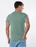 Camiseta Estampada Verde Menta