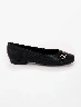 Ballerina Aplique Negro Mujer – Toque femenino para ocasiones especiales