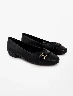 Ballerina Aplique Negro Mujer – Toque femenino para ocasiones especiales