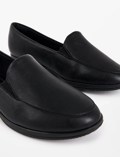 Zapato Caña Baja Negro