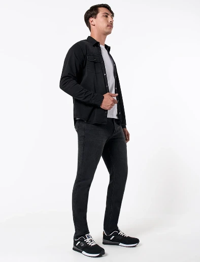 Jean Slim Gris Oscuro