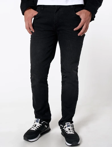 Pantalón Slim Gris Medio