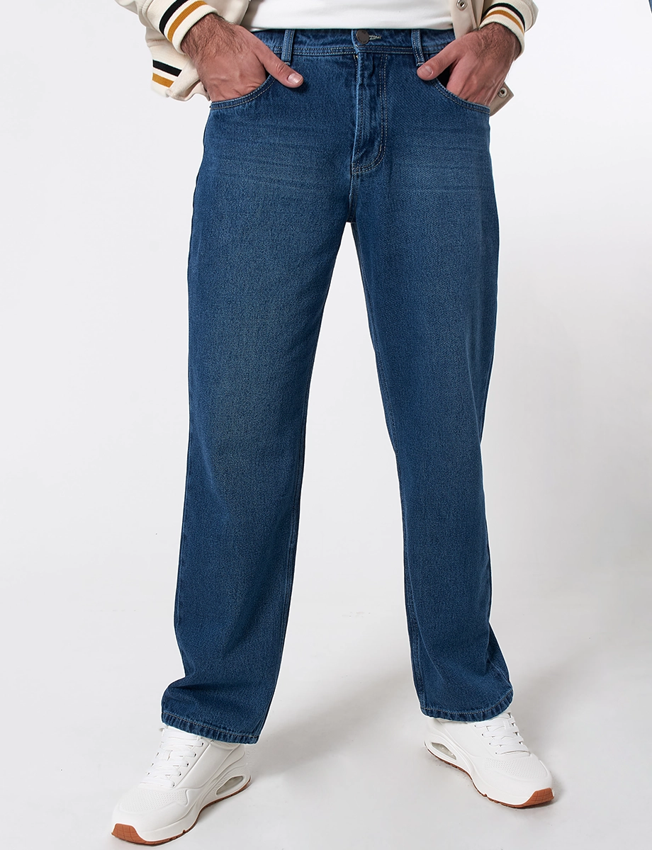 Jean Baggy Azul Medio