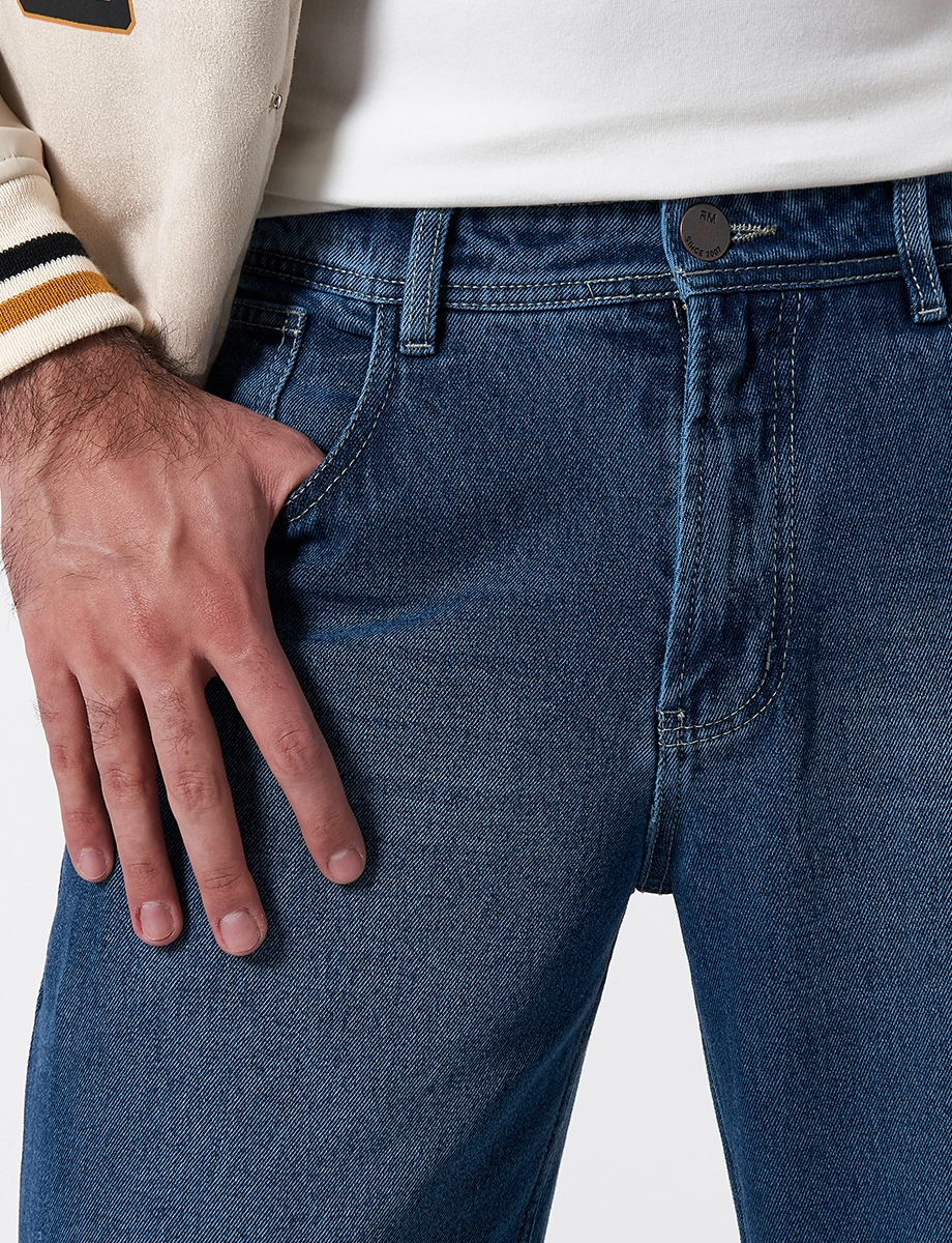 Jean Baggy Azul Medio