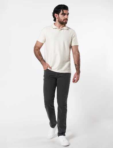 Jean Slim Llano Gris