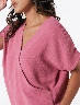 Blusa Cruzada Rosado Bajo