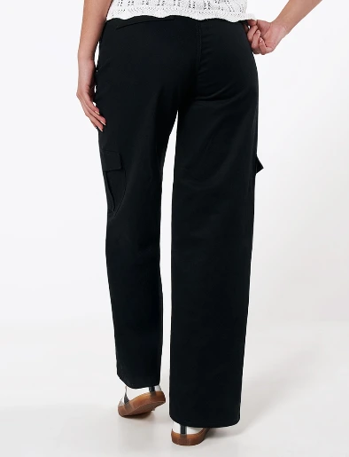Pantalón Cargo Negro