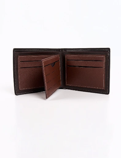 Billetera Llana Negra