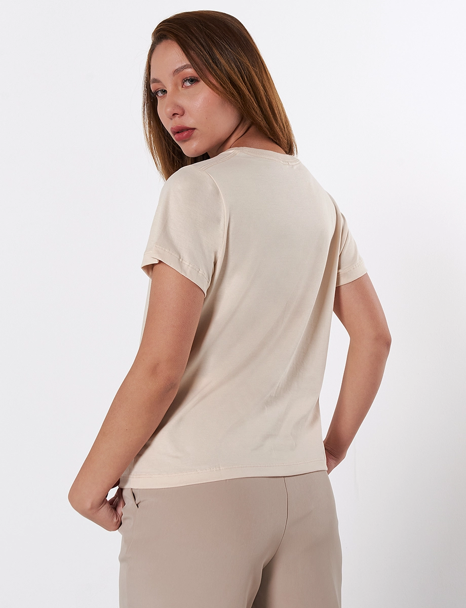 Camiseta Winnie Pooh Beige