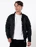 Chaqueta Bomber Negro Hombre – Apuesta moderna para outfits casuales.