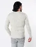 Sweater Bloque de Color Crudo