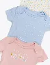Set x3 Bodys Varios Bebé Niña – Básicos esenciales para bebé