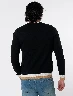 Sweater Rayas Negro