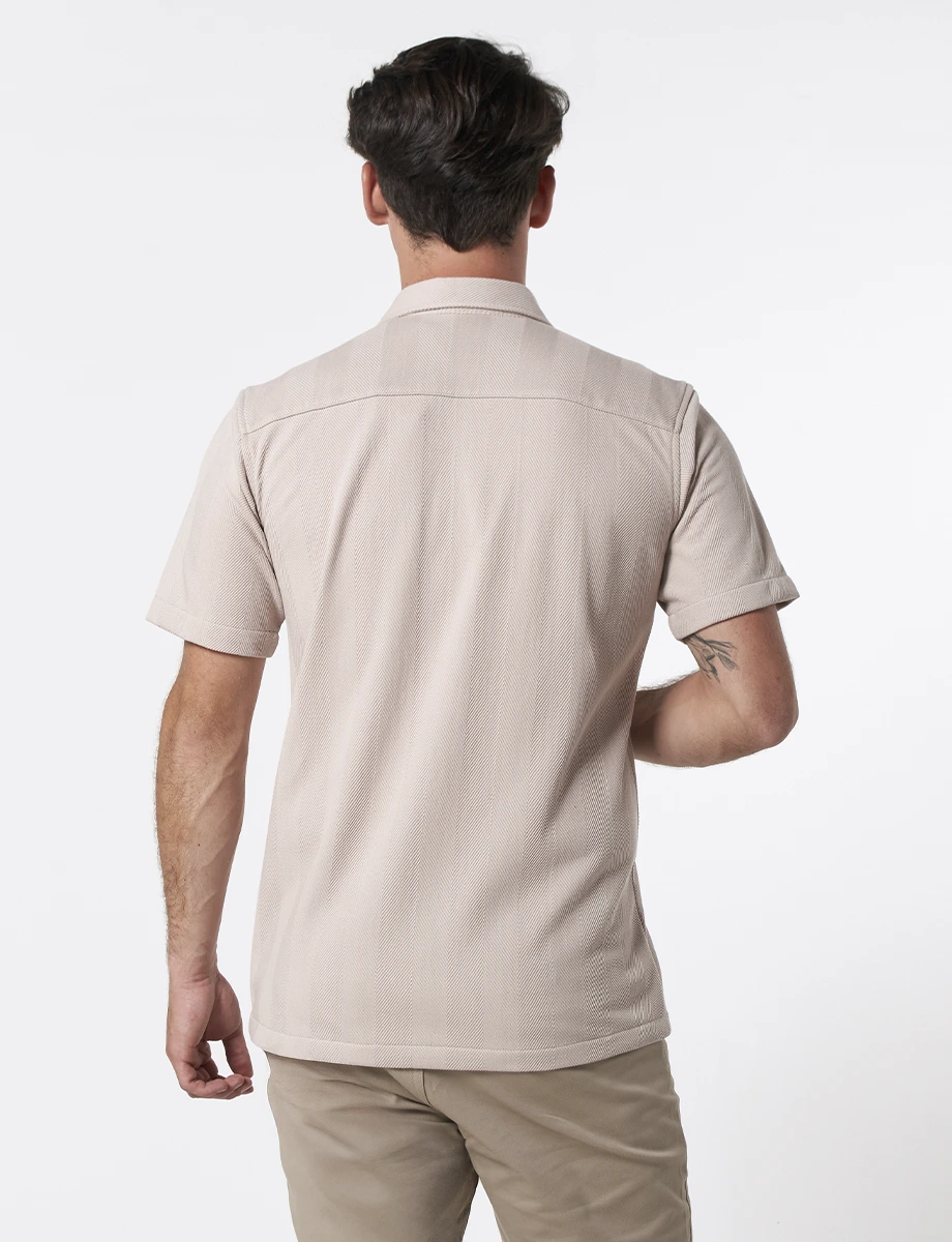 Camisa Textura Arena