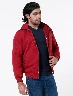 Chaqueta con Cremallera Rojo