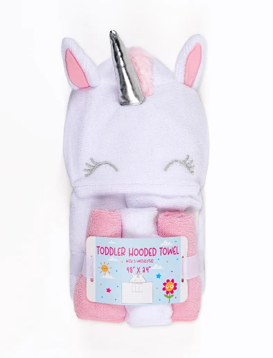 Salida de Baño Unicornio Blanco