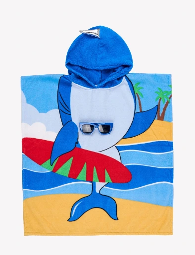 Salida de Baño Tiburón Azul