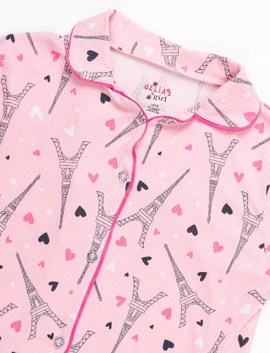 Pijama Camiseta + Short Estampado