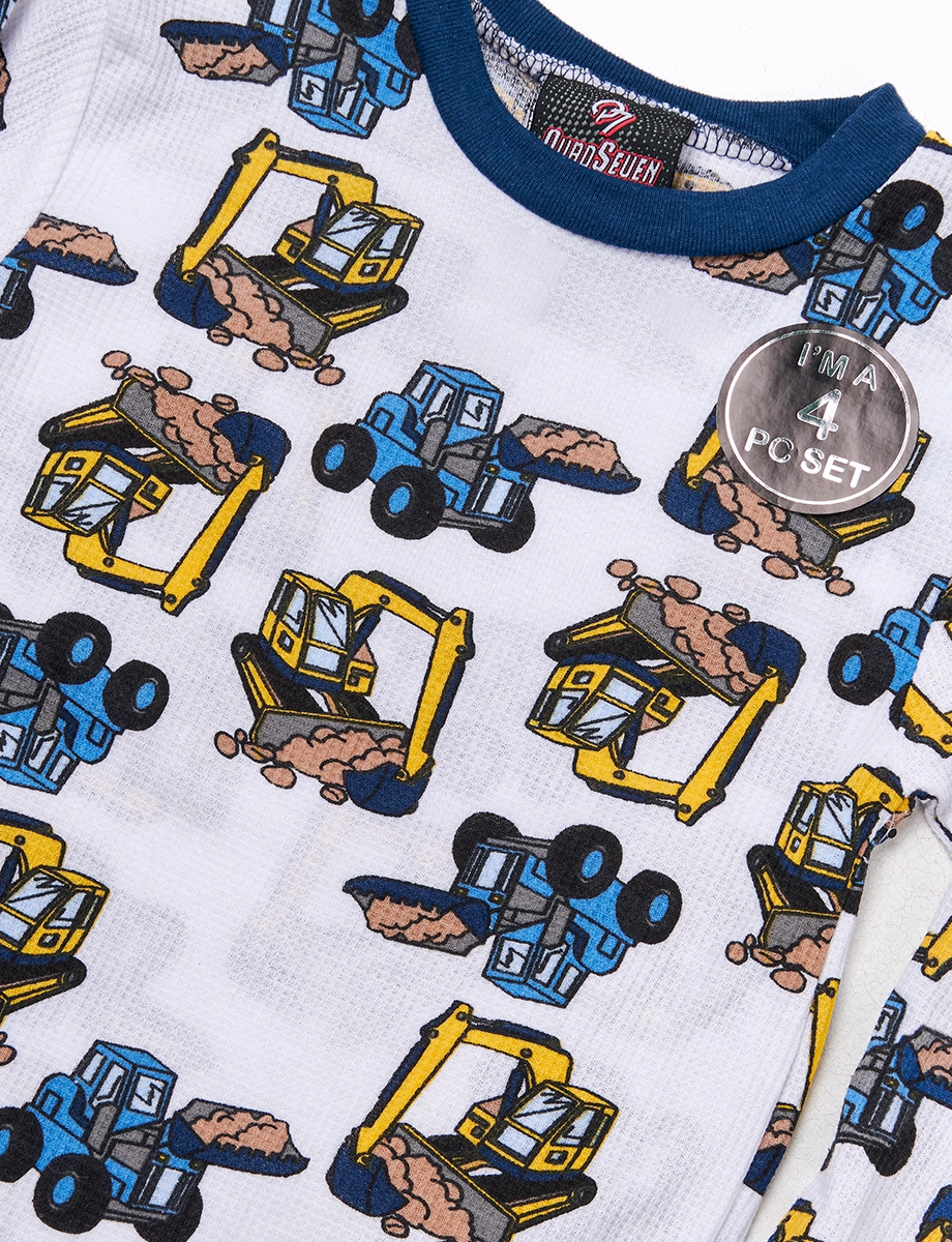 Set x 2 Pijamas Tractor