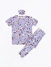Pijama Camiseta + Leggins + Moño Unicornio Lila Niña – Dulces sueños llenos de magia