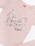 Pijama Camiseta Mariposa + Licra Print Mariposa Melón Niña – Dulces sueños con diseño encantador