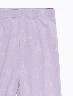 Pijama Camiseta Paris + Pantalón Lila Niña – Look nocturno dulce y confortable
