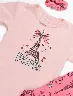 Pijama Camiseta Paris + Pantalón Rosado Infantil Niña – Look nocturno con estilo