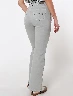 Jean Flare Gris Claro Mujer – Estilo contemporáneo y cómodo