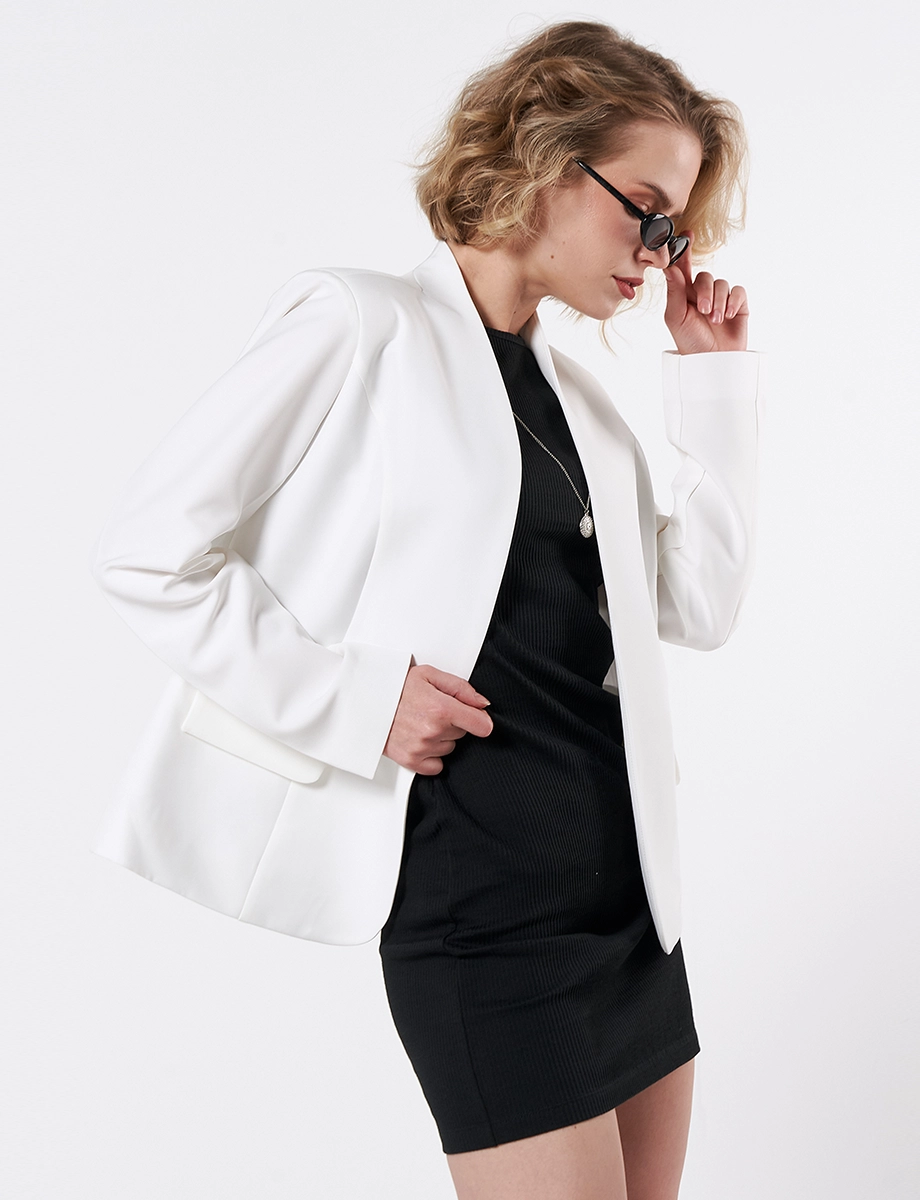 Blazer Blanco Abierto